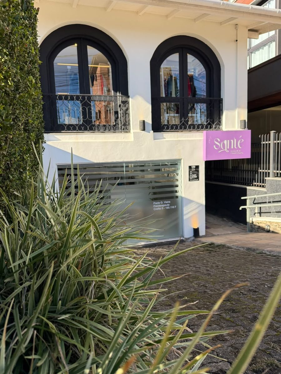 Fachada da clínica Santé, em Gramado